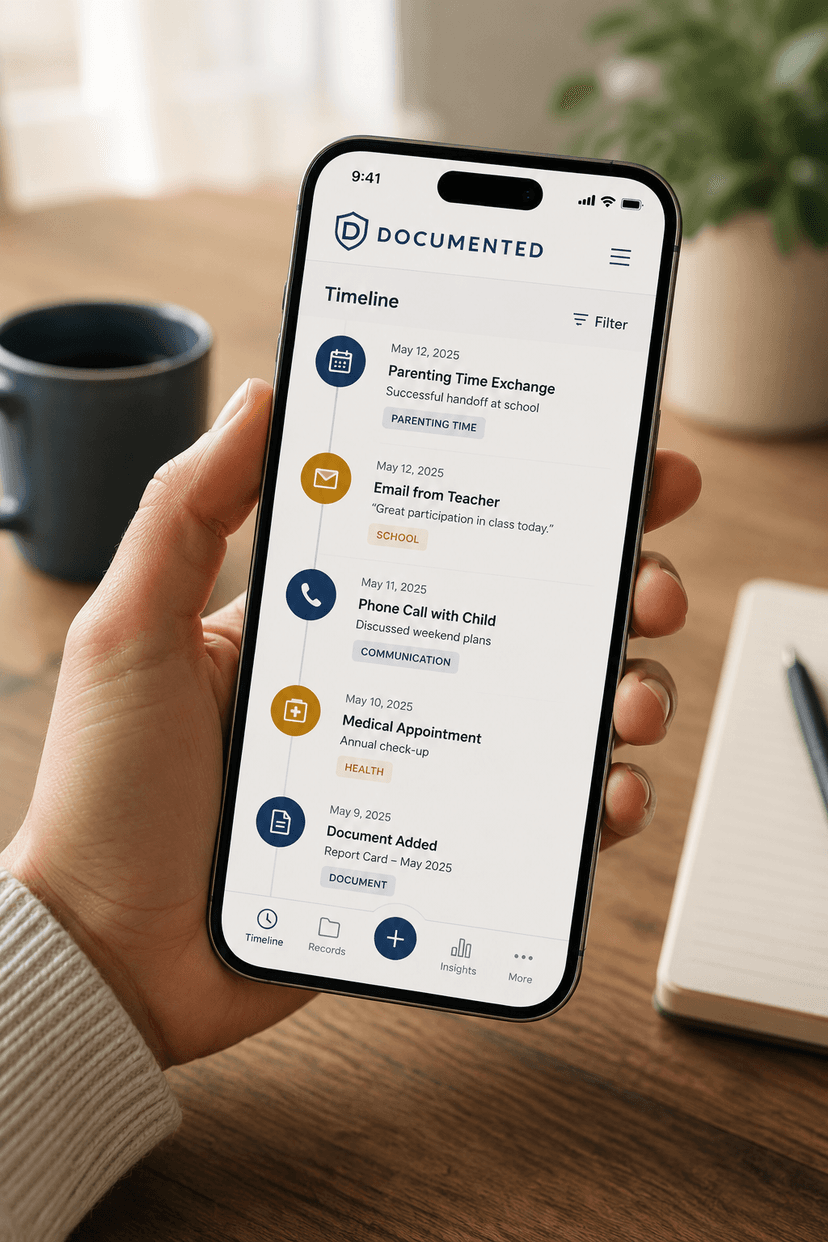 Documented app on mobile